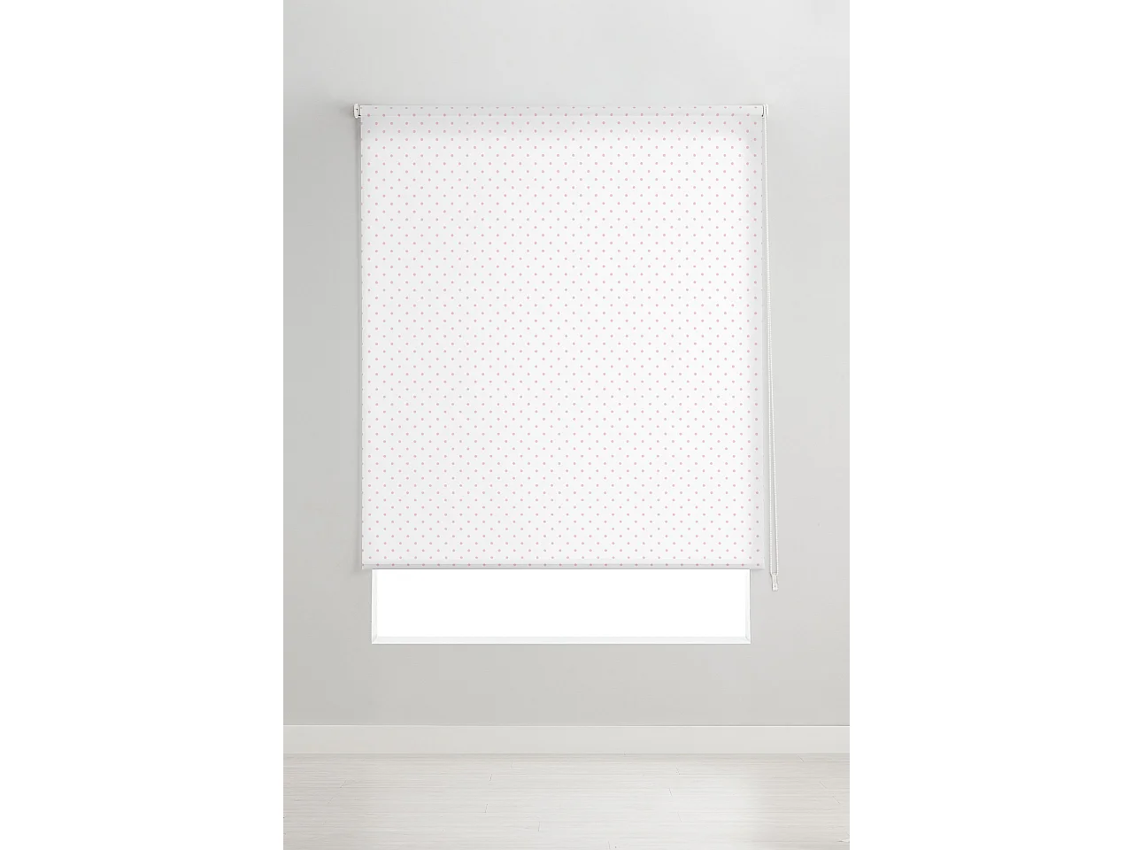 ESTORALIS | Estores Personalizados Easyfix TEXTURAS | 100 x 150 cm (Ancho por Alto) Tamaño de Tela 97 x 150 cm | Modelo Motas-1 Color Rosa