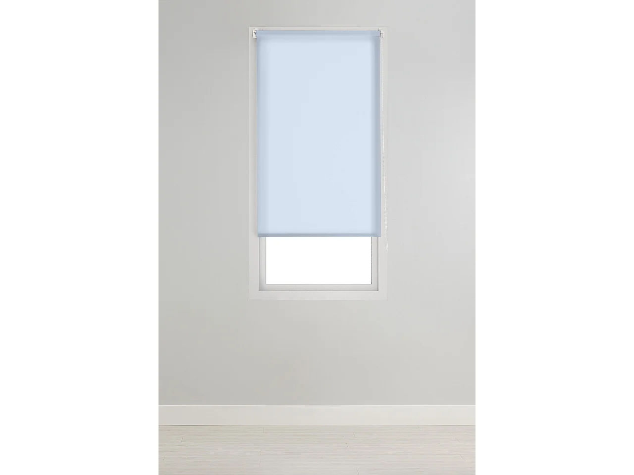 ESTORALIS | Estores Enrollables Lisos Translucidos | 90 x 235 cm (Ancho por Alto) Tamaño de Tela 87 x 230 cm | Modelo GOVE Color Azul