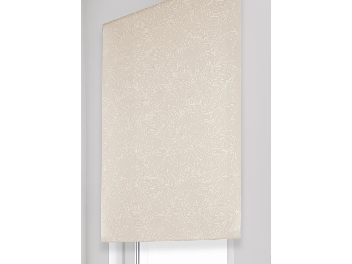 ESTORALIS | Estor Enrollable Translúcido | 170 x 255 cm (Ancho por Alto) Tamaño de Tela 167 x 250 cm | Modelo SELENE Color Beige