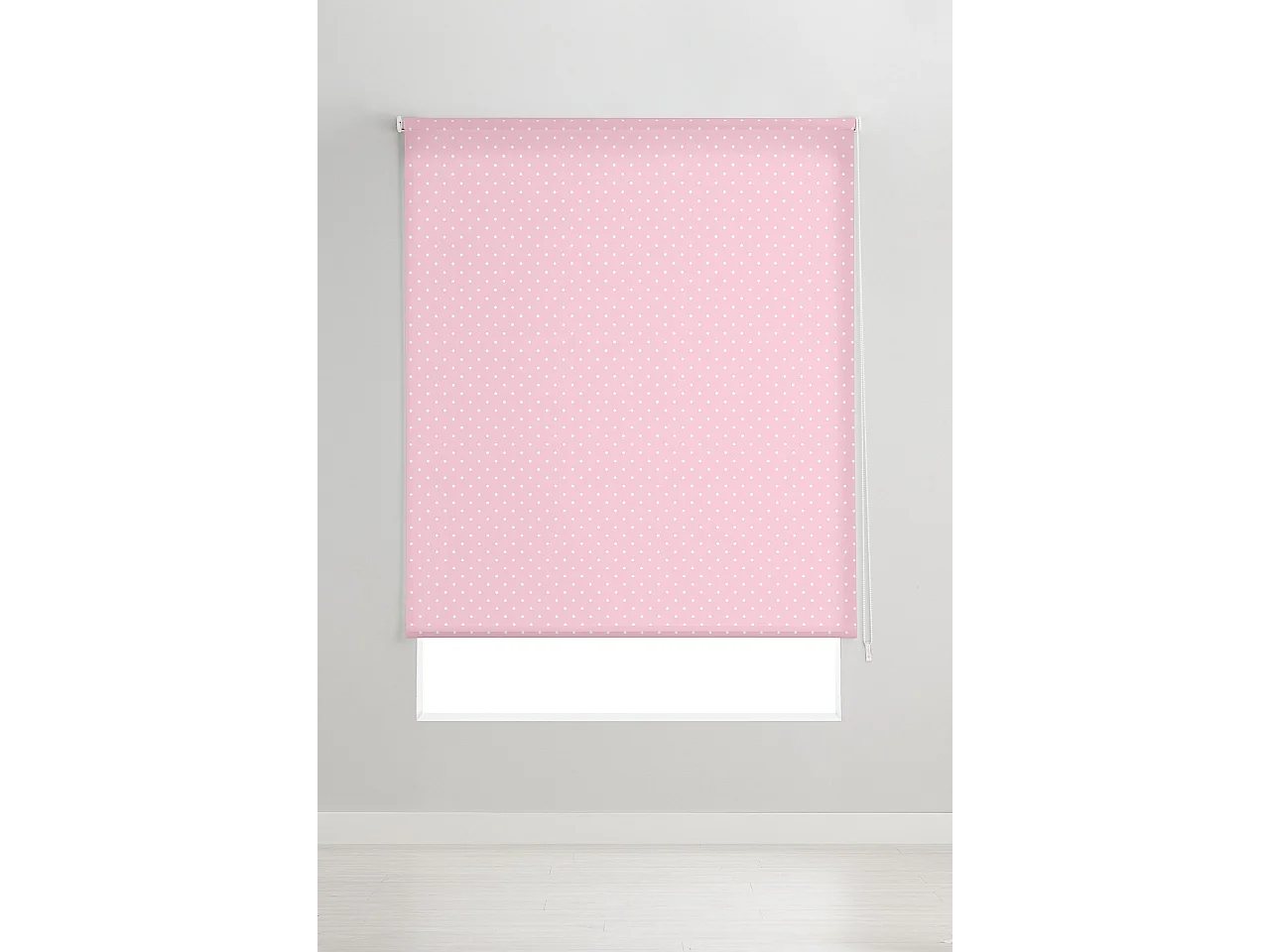 ESTORALIS | Estores Personalizados Easyfix TEXTURAS | 100 x 150 cm (Ancho por Alto) Tamaño de Tela 97 x 150 cm | Modelo Motas-2 Color Rosa