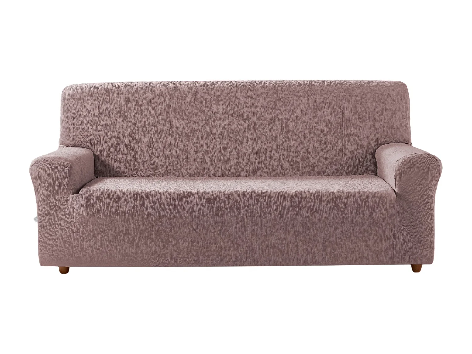 ESTORALIS | Funda de Sofá Tejido Elastico Resistente | Para Sofa Clic Clac 3 Plazas | Tamaño (de 180 a 205 cm.)  | Modelo BETA Color Rosa