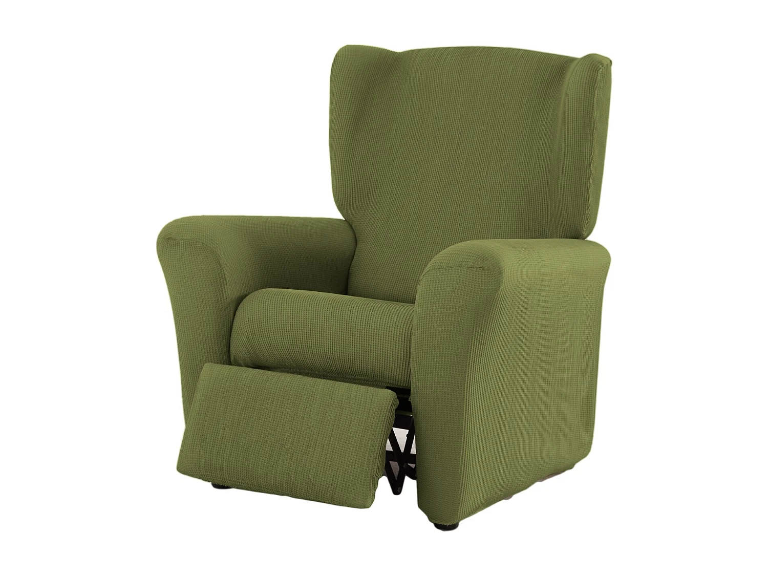 ESTORALIS | Funda Sillon Tejido Elastico Resistente | Para Sillon Relax | Tamaño ( de 70 a 90 cm. )  | Modelo BERTA Color Verde