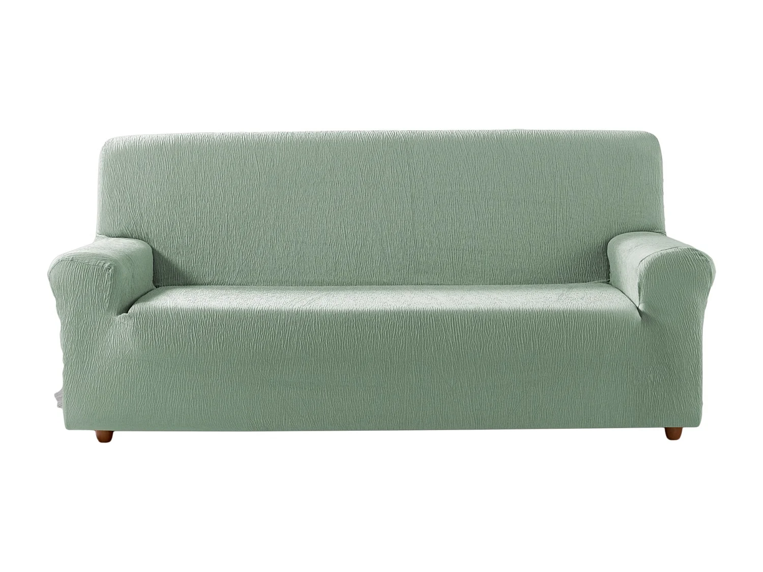 ESTORALIS | Funda de Sofá Tejido Elastico Resistente | Para Sofá 2 Plazas | Tamaño ( de 120 a 170 cm. )  | Modelo BETA Color Verde