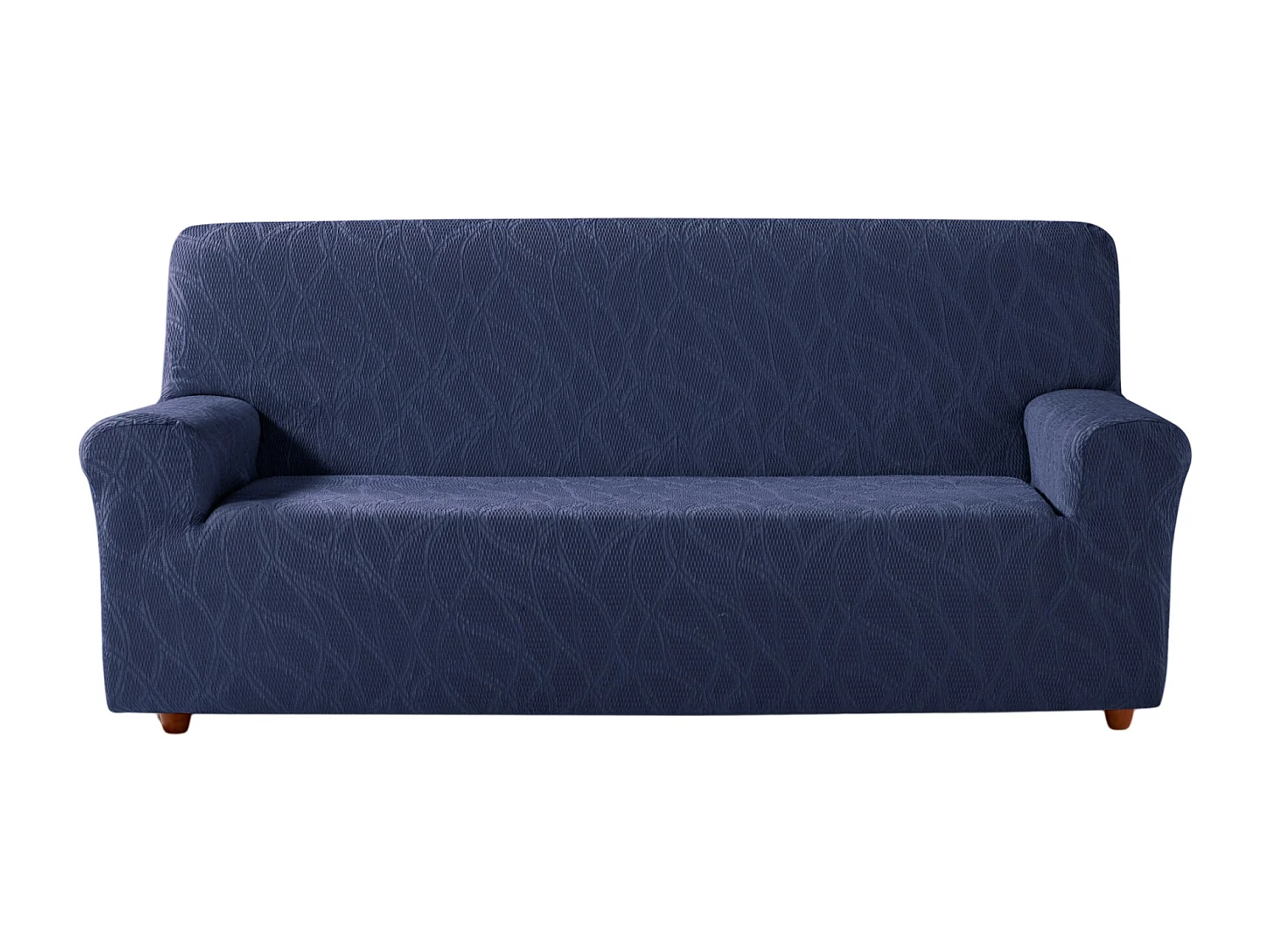 ESTORALIS | Funda de Sofá Tejido Elastico Resistente | Para Sofá 3 Plazas | Tamaño ( de 170 a 220 cm. )  | Modelo ALEXIA Color azul