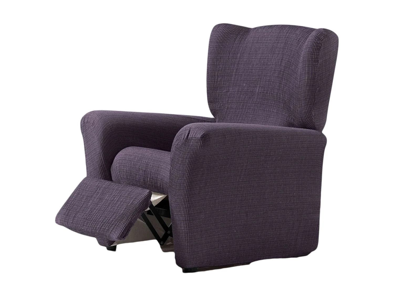 ESTORALIS | Funda Sillon Tejido Elastico Resistente | Para Sillon Relax | Tamaño ( de 70 a 90 cm. )  | Modelo VEGA Color Violeta
