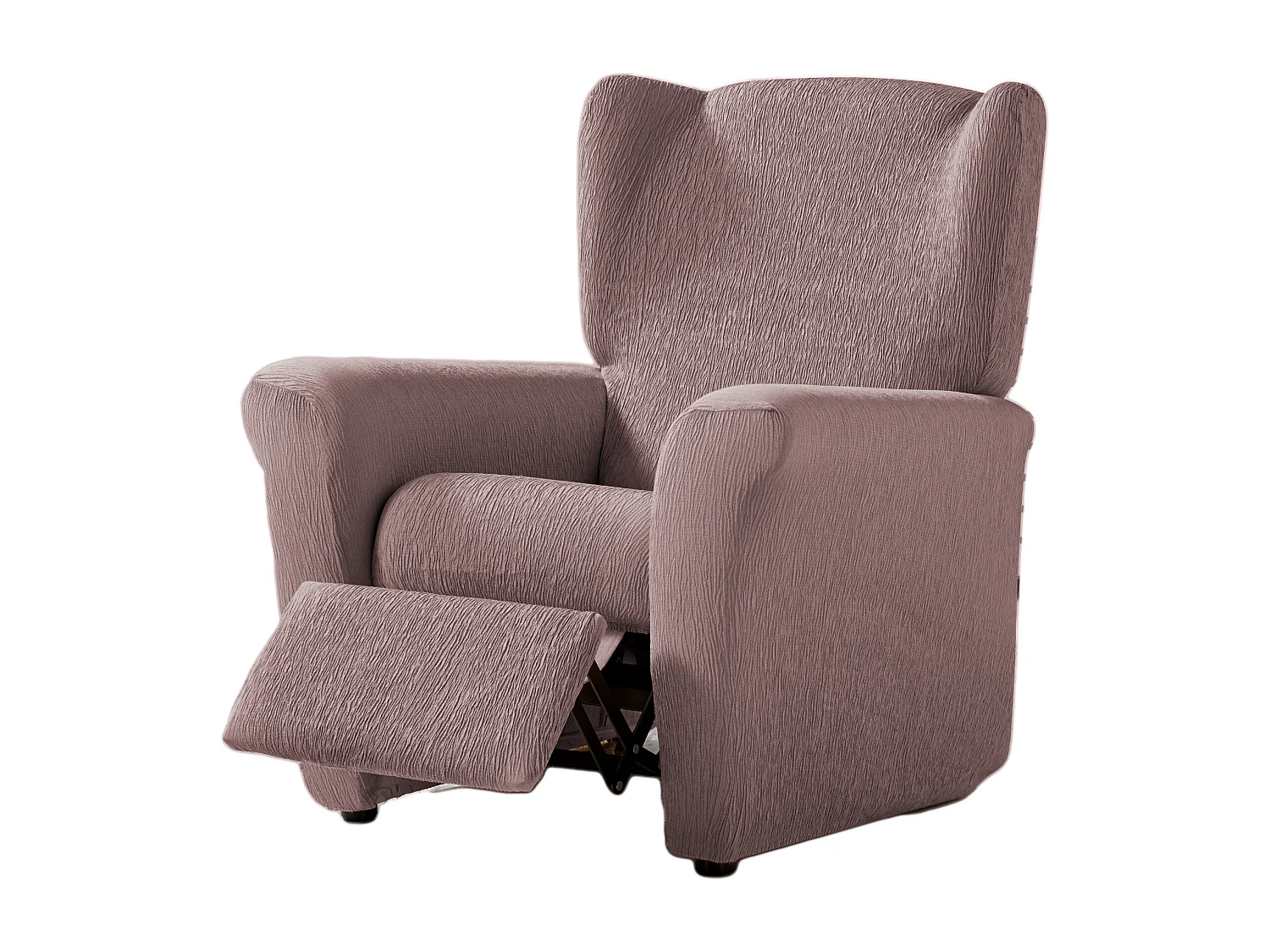 ESTORALIS | Funda Sillon Tejido Elastico Resistente | Para Sillon Relax | Tamaño ( de 70 a 90 cm. )  | Modelo BETA Color Rosa