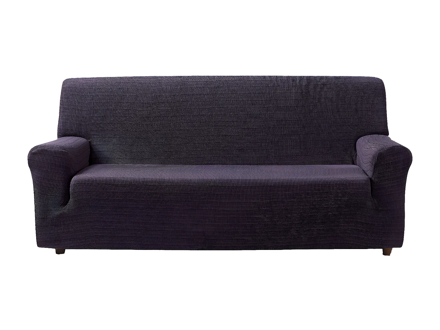 ESTORALIS | Funda de Sofá Tejido Elastico Resistente | Para Sofá 2 Plazas | Tamaño ( de 120 a 170 cm. )  | Modelo VEGA Color Violeta