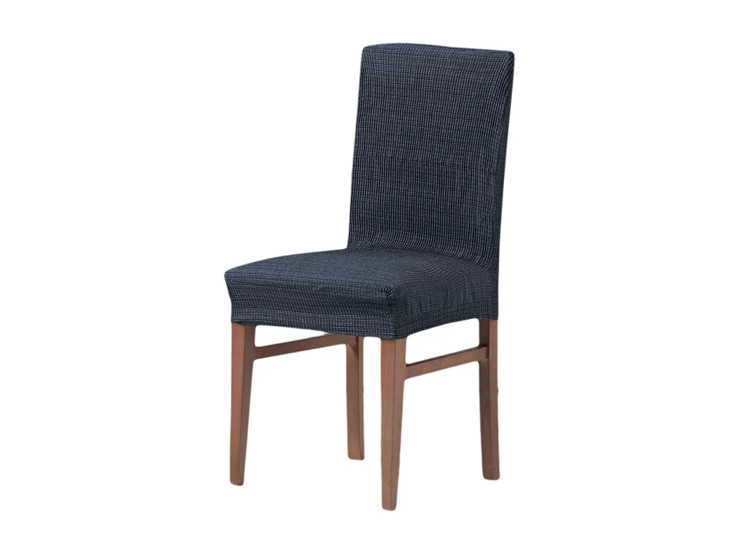 ESTORALIS | Funda de Silla  Tejido Elastico Resistente | Para Silla con Respaldo | Tamaño (45x45 cm.) 50 cm. Alto | Modelo VEGA Color Azul