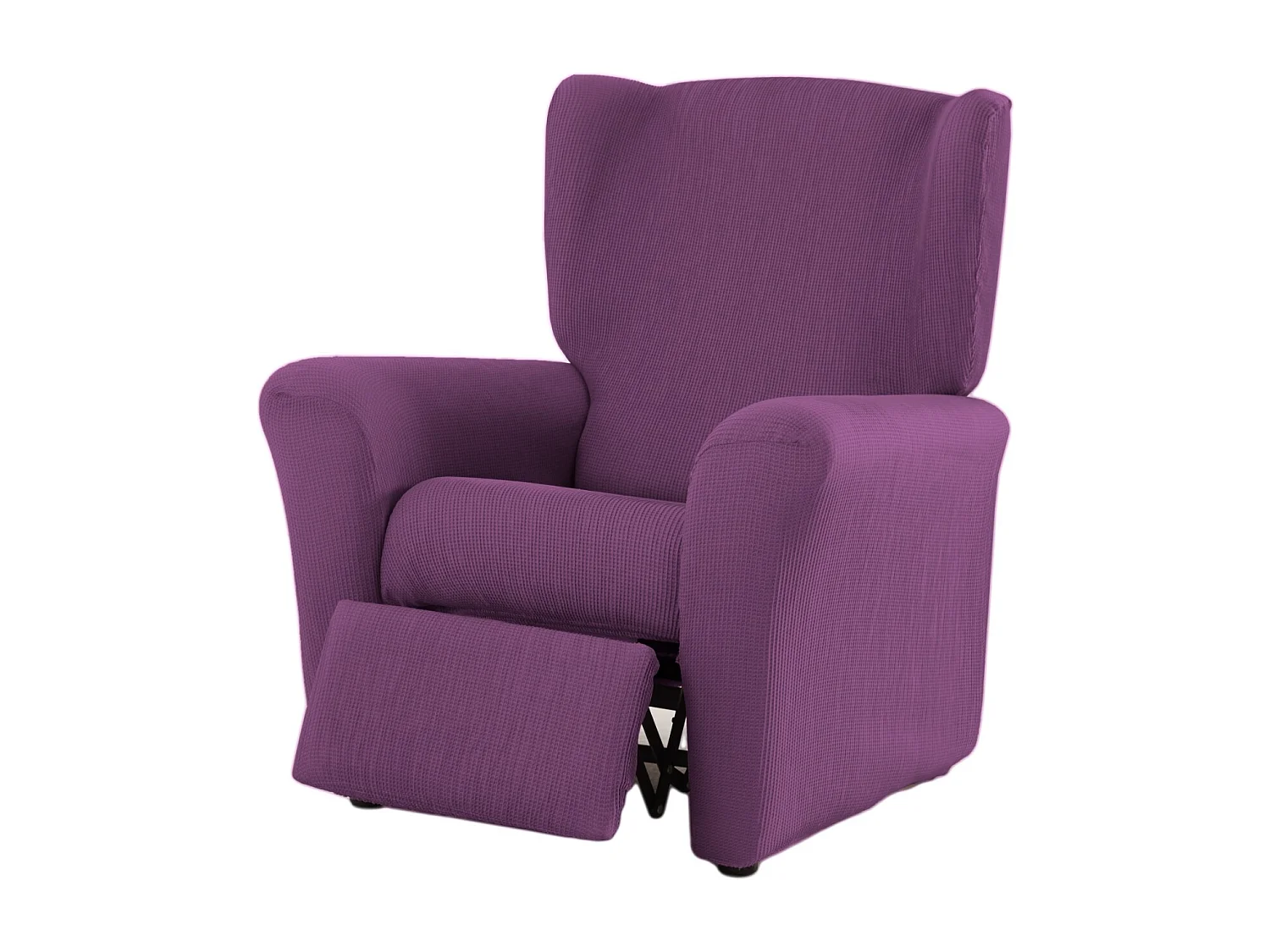 ESTORALIS | Funda Sillon Tejido Elastico Resistente | Para Sillon Relax | Tamaño ( de 70 a 90 cm. )  | Modelo BERTA Color Violeta