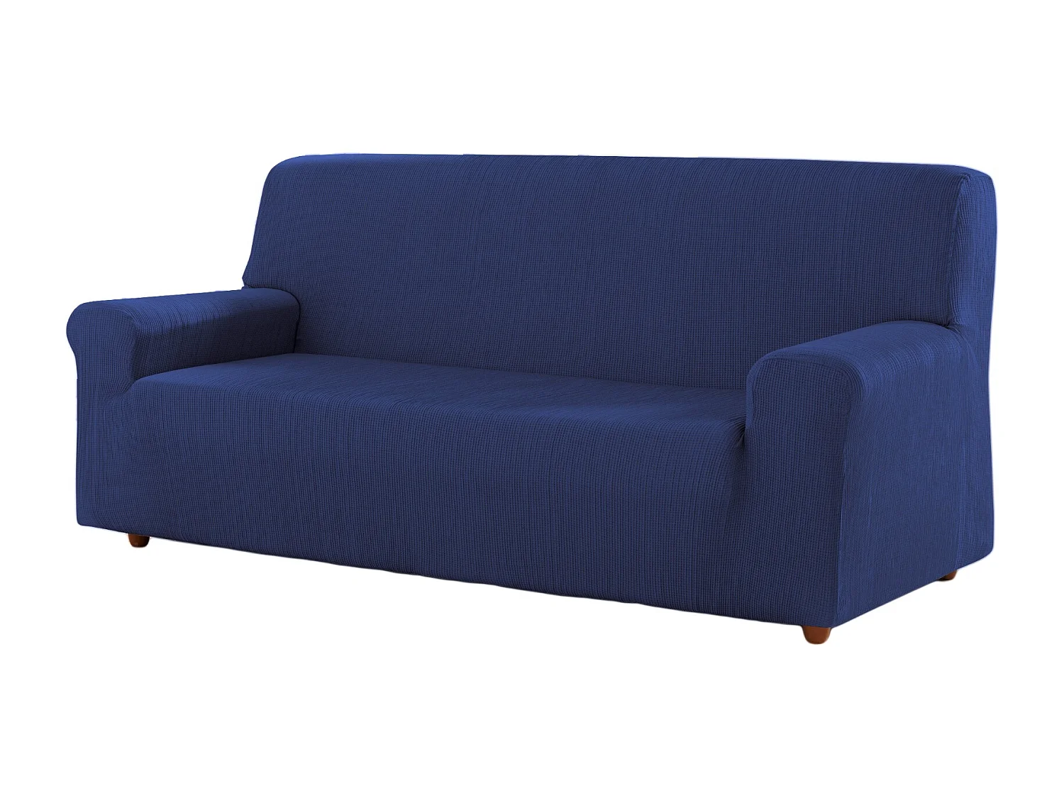 ESTORALIS | Funda de Sofá Tejido Elastico Resistente | Para Sofá 3 Plazas | Tamaño ( de 170 a 220 cm. )  | Modelo BERTA Color Azul