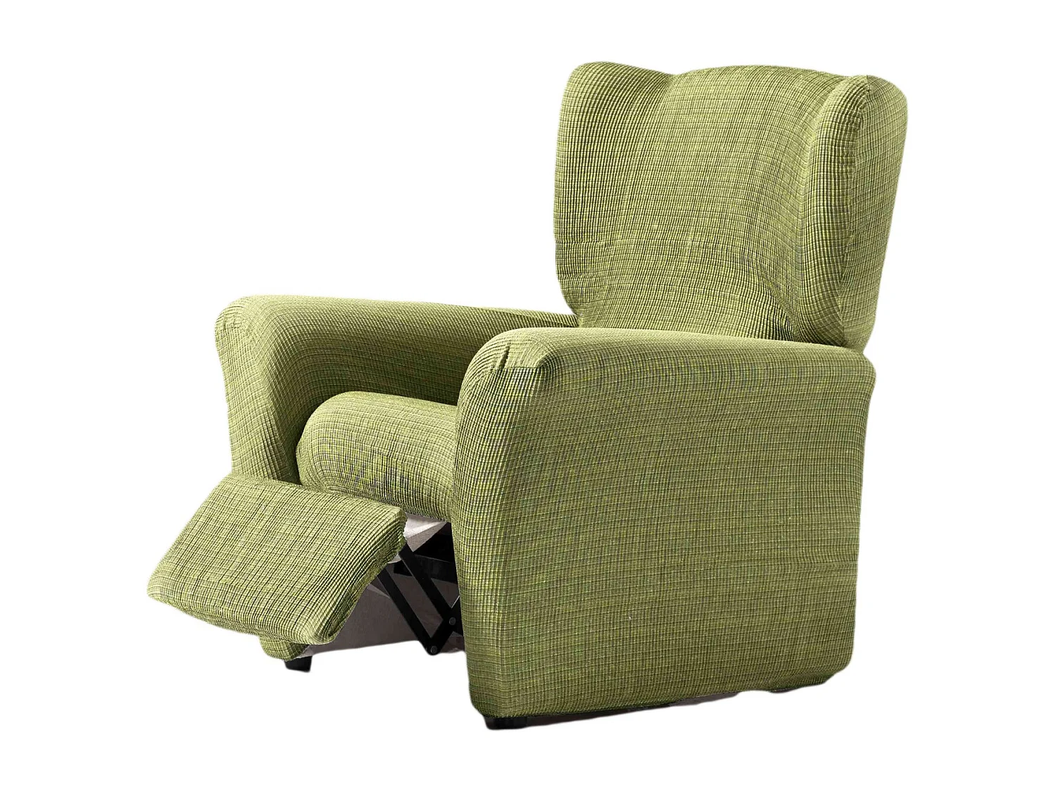 ESTORALIS | Funda Sillon Tejido Elastico Resistente | Para Sillon Relax | Tamaño ( de 70 a 90 cm. )  | Modelo VEGA Color Verde