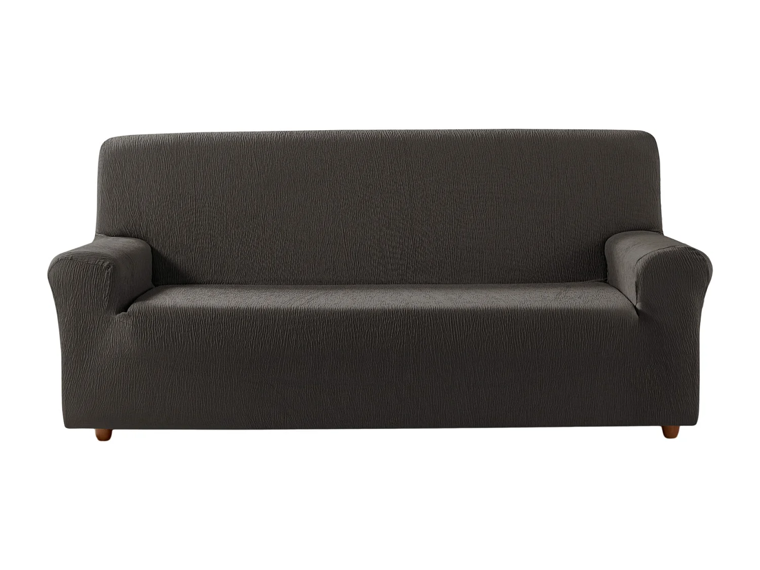 ESTORALIS | Funda de Sofá Tejido Elastico Resistente | Para Sofa Clic Clac 3 Plazas | Tamaño (de 180 a 205 cm.)  | Modelo BETA Color Gris