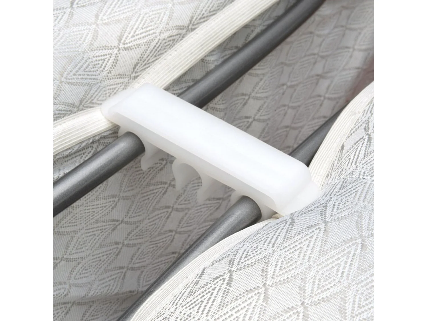 Cama plegable Dpava, Cama plegable que ahorra espacio con 15 somier, Funda incluida, 100% Made in Italy, 80x200h40 cm, colchón incluido