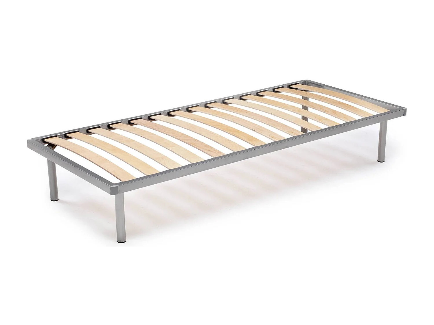 Eenpersoonsbedbodem 0, Orthopedische basis van berkenmultiplex met 14 latten, 100% Made in Italy, 80x200h 34 cm