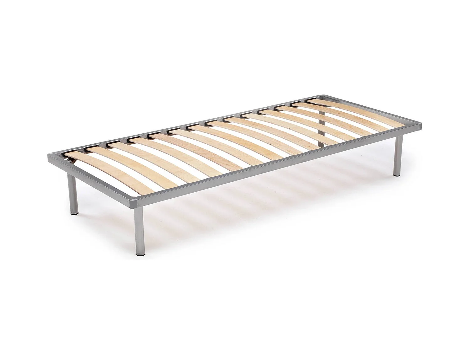 Sommier simple Dpira, Sommier orthopédique en contreplaqué de bouleau avec 14 lattes, 100% Made in Italy, 80x200h 34 cm