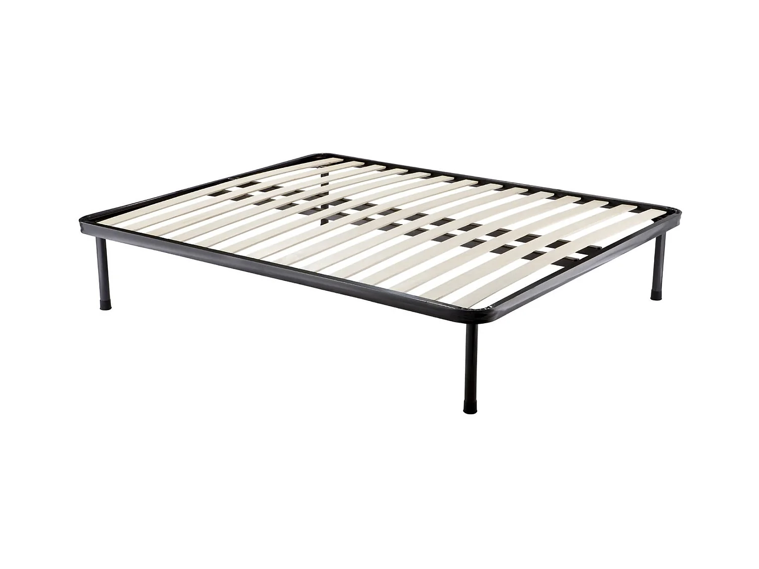 Sommier double Dabbaspou, sommier orthopédique à 14 lattes, 100% Made in Italy, 120x190h30 cm