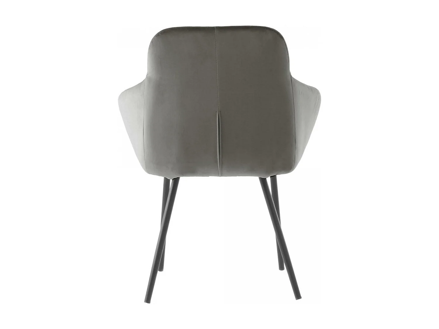 Fauteuil semi artisanal LOT DE 2 ASA 61x60,5x81 gris
