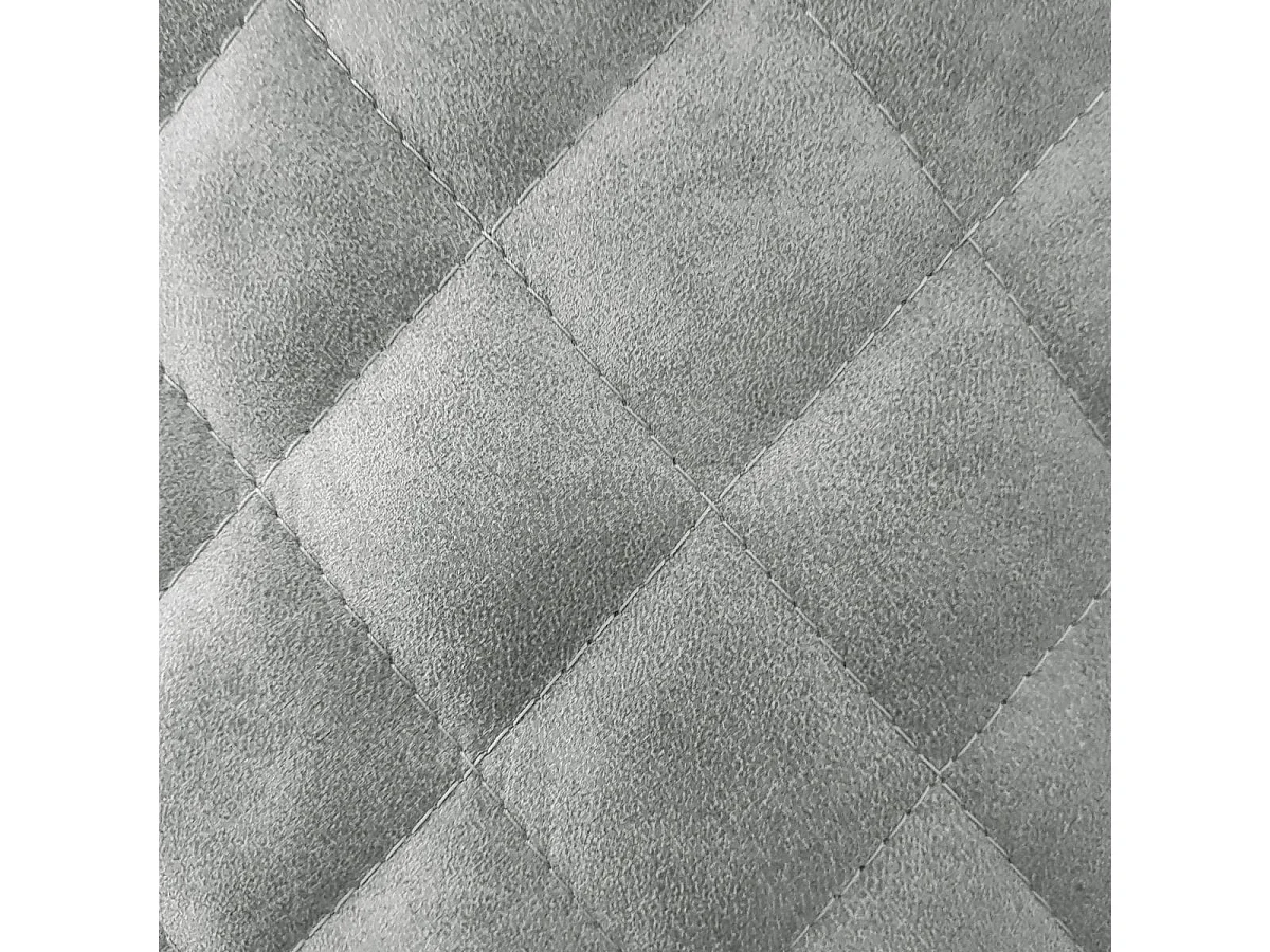 Fauteuil semi artisanal LOT DE 2 ADE 61x50x83 gris