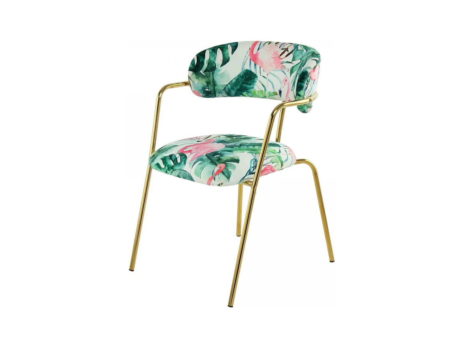 Fauteuil semi artisanal LOT DE 2 AKE 61x58x79 multicolore