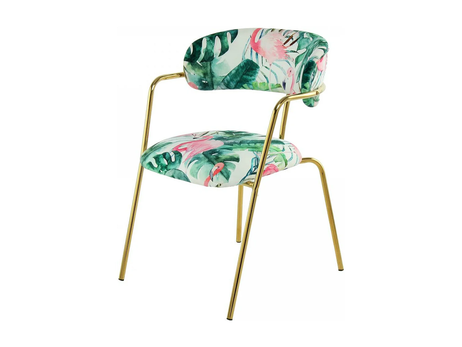 Fauteuil semi artisanal LOT DE 2 AKE 61x58x79 multicolore