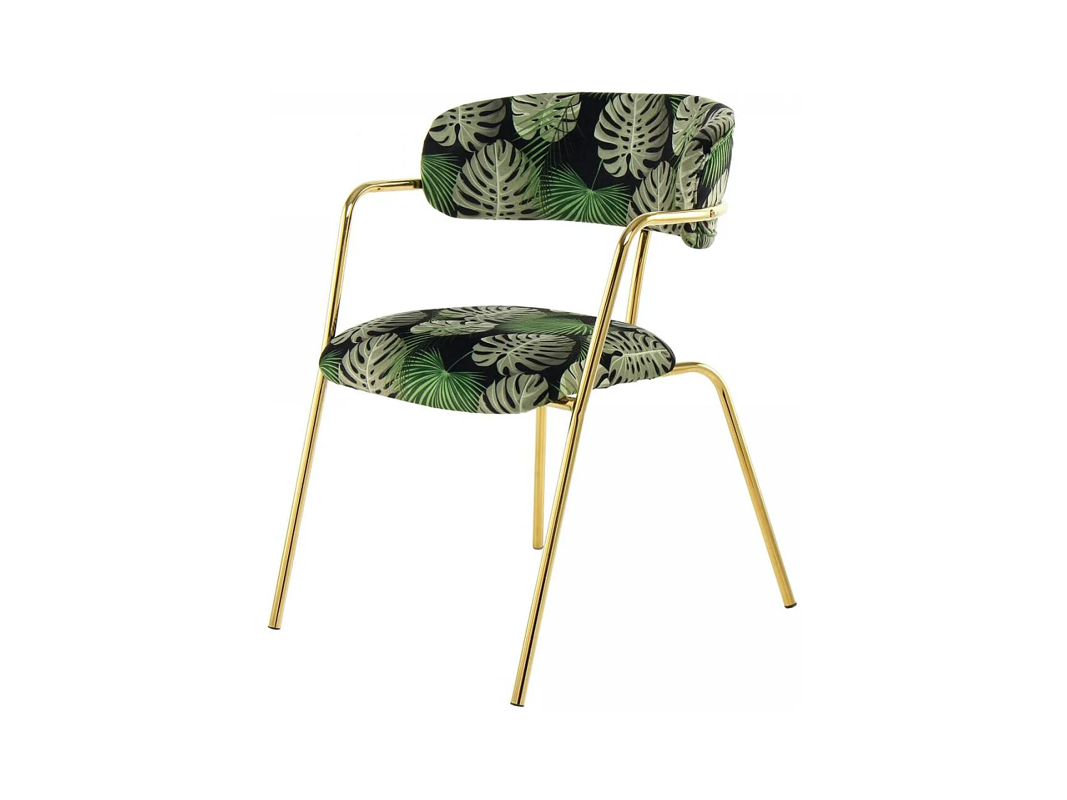 Fauteuil semi artisanal LOT DE 2 AKE 61x58x79 multicolore