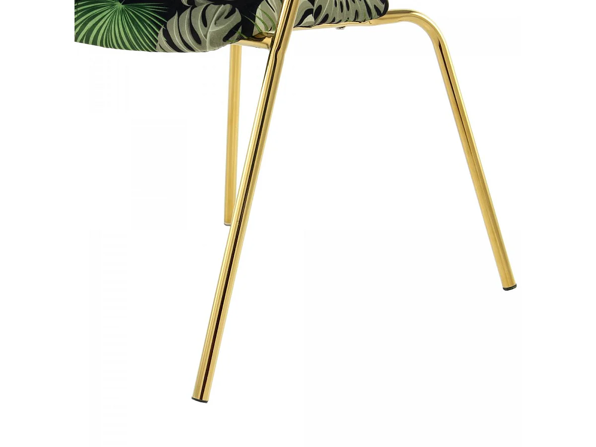 Fauteuil semi artisanal LOT DE 2 AKE 61x58x79 multicolore