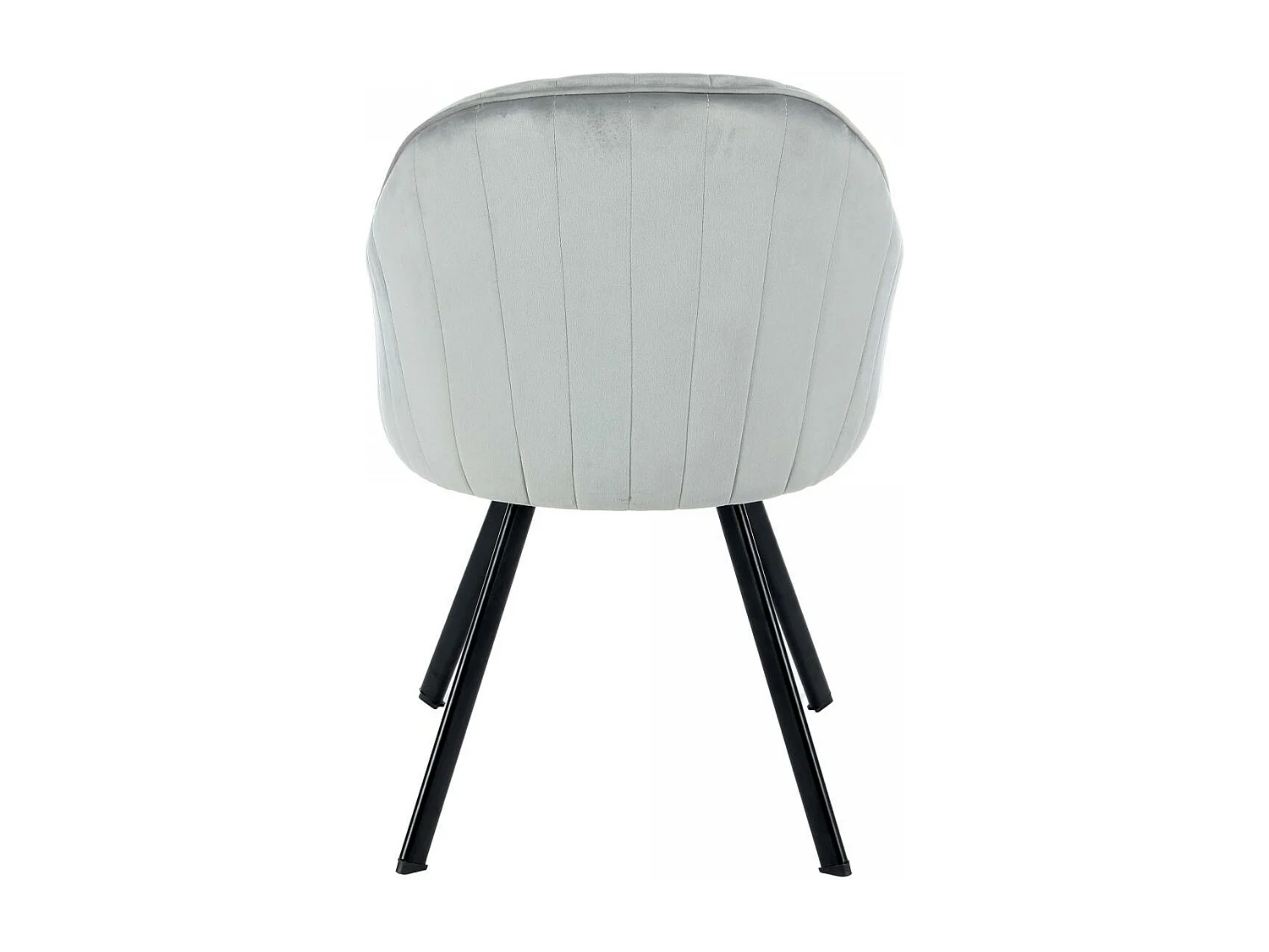 Fauteuil semi artisanal LOT DE 2 ANE 59x56x86 gris