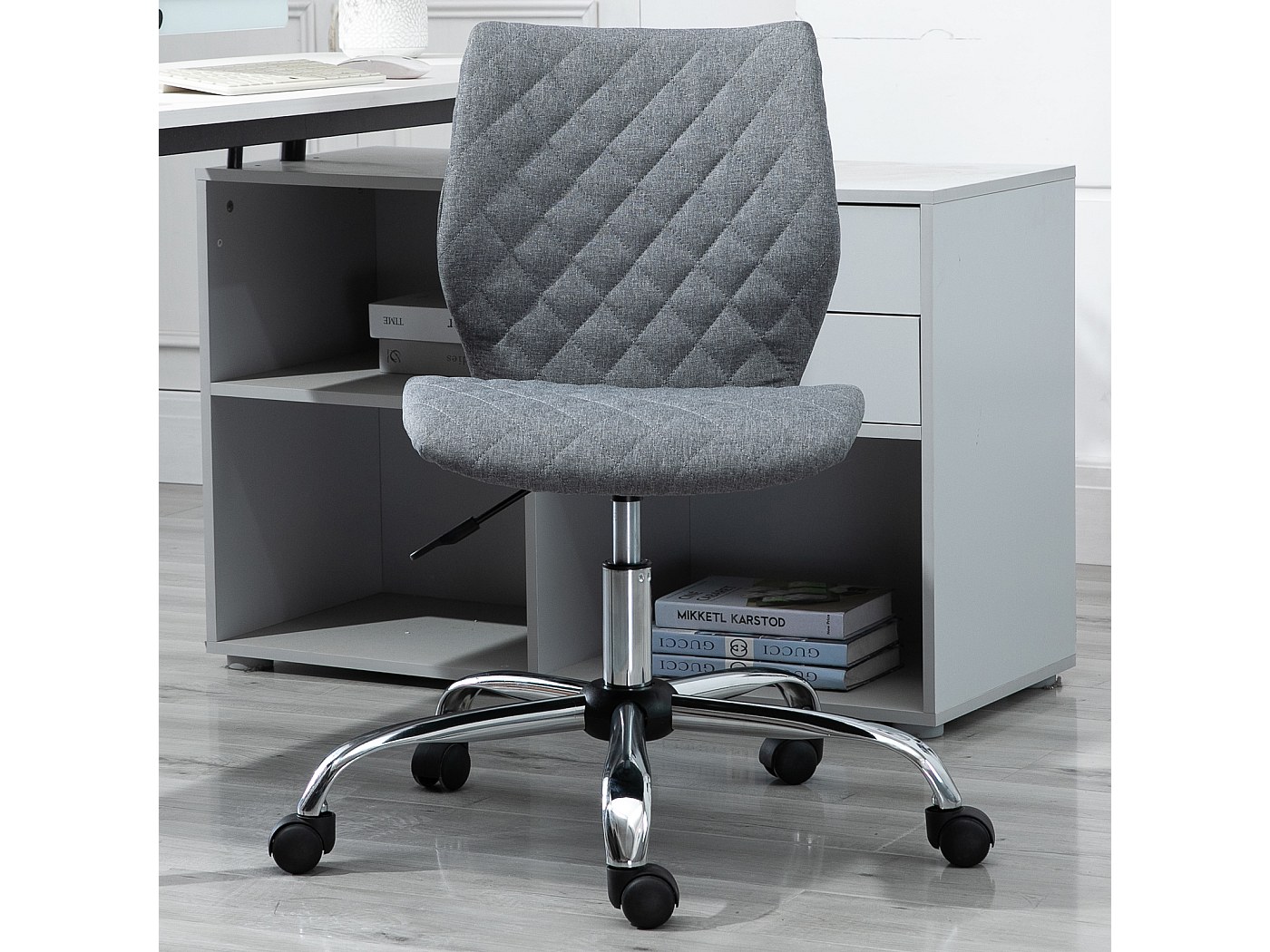 Chaise De Bureau Enfant En Forme De Cœur Rose - Hauteur Réglable, 5 Roulettes - Pour Chambre Fille, Bureau étudiant
