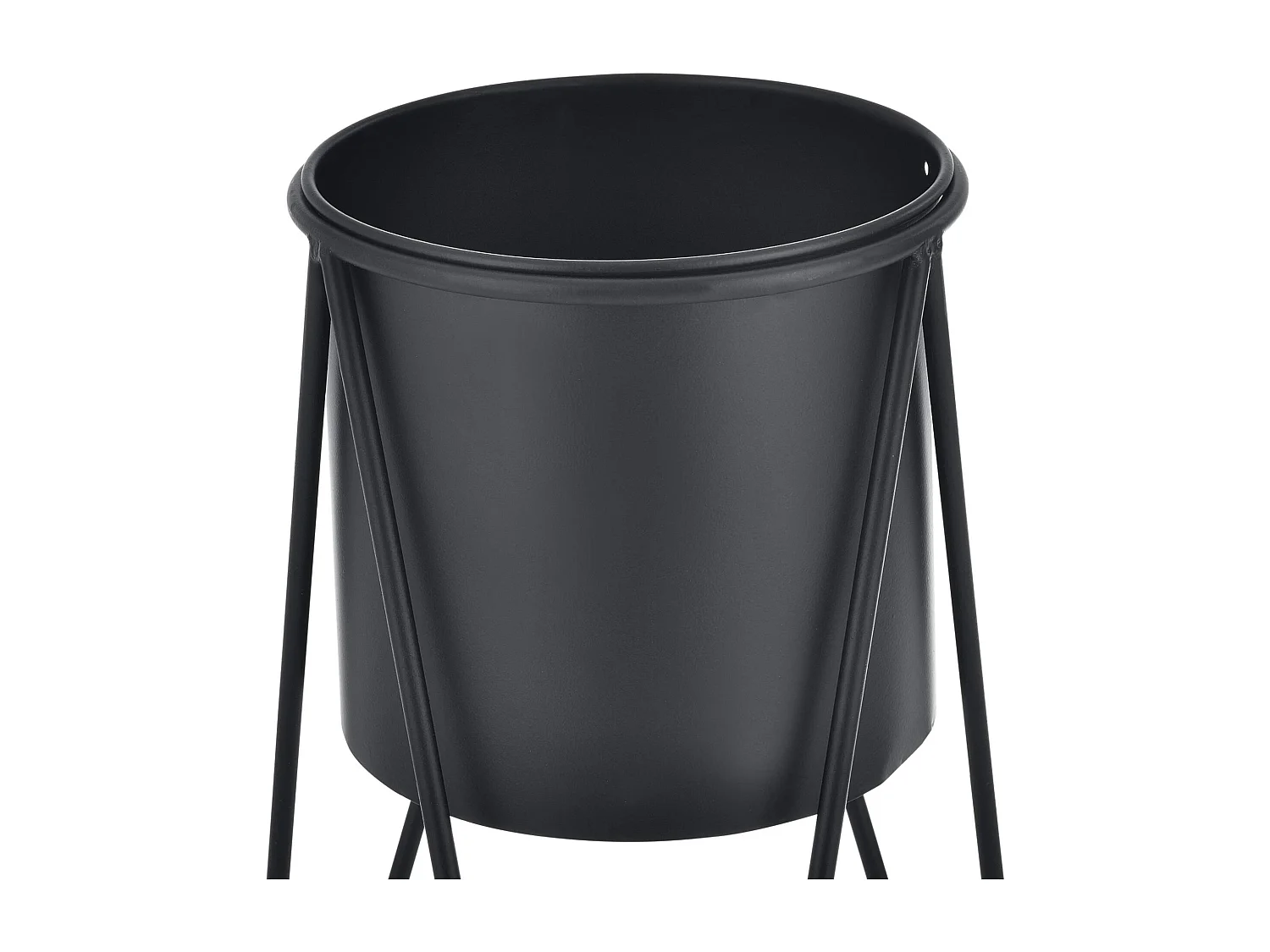 Set De 2 Supports De Plante Hedera Noir [en.casa]