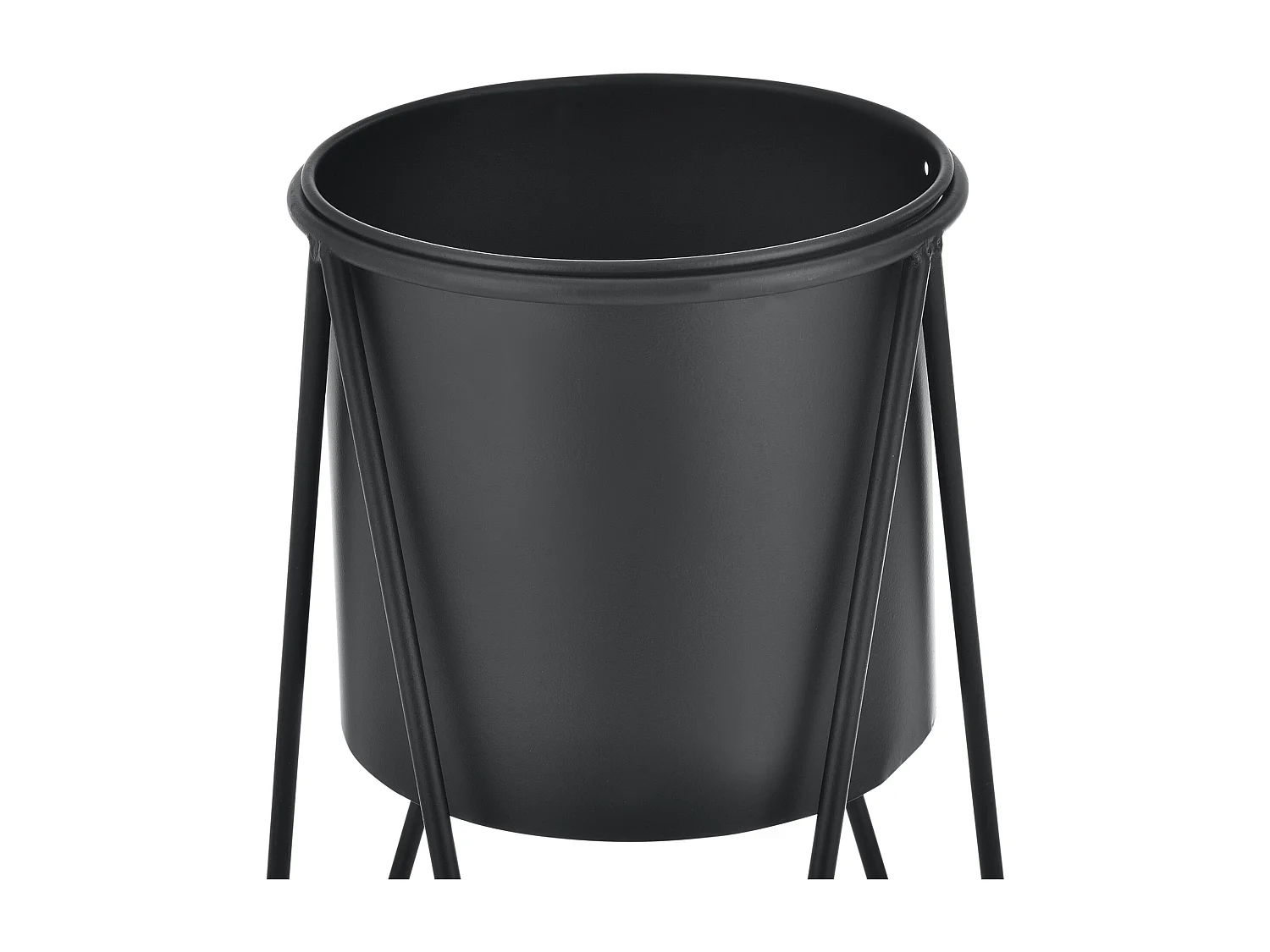 Set De 2 Supports De Plante Hedera Noir [en.casa]