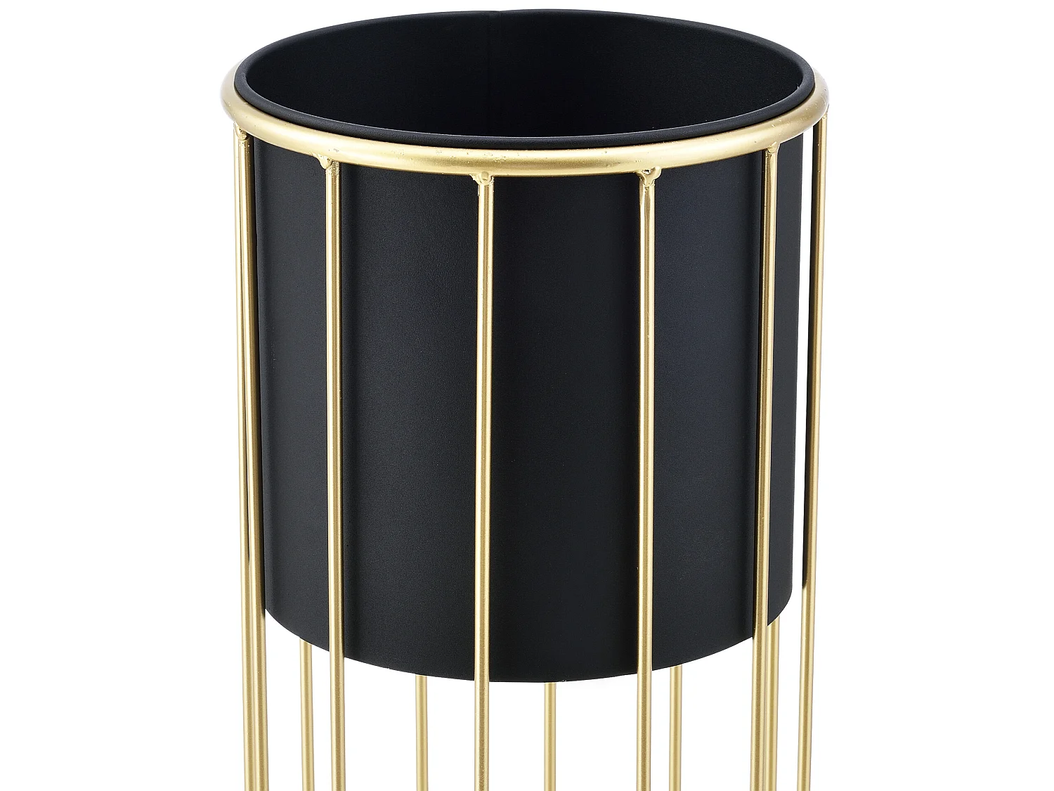 Set De 2 Supports De Plante Mortsel Doré Noir [en.casa]