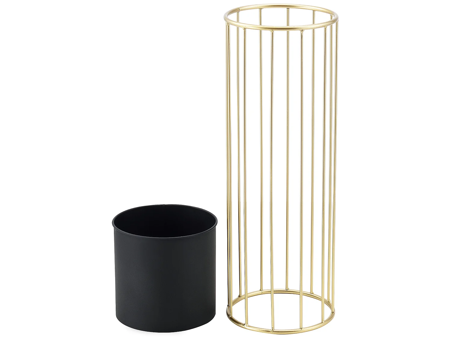 Set De 2 Supports De Plante Mortsel Doré Noir [en.casa]