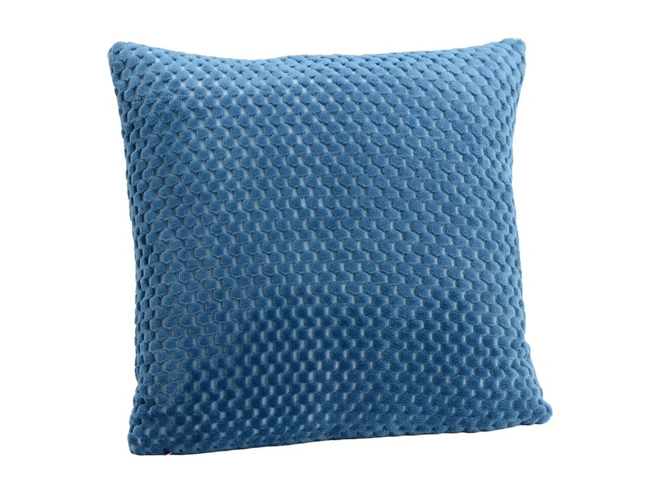 Coussin Damier bleu nuit