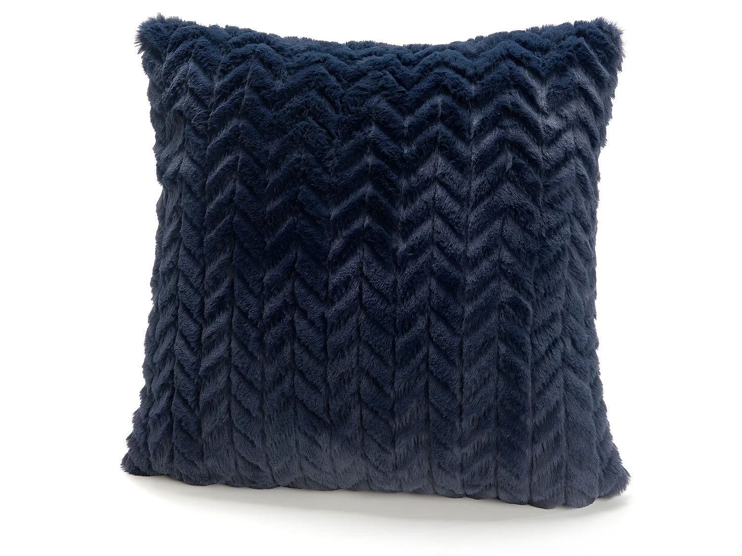Coussin Chevron bleu 40x40
