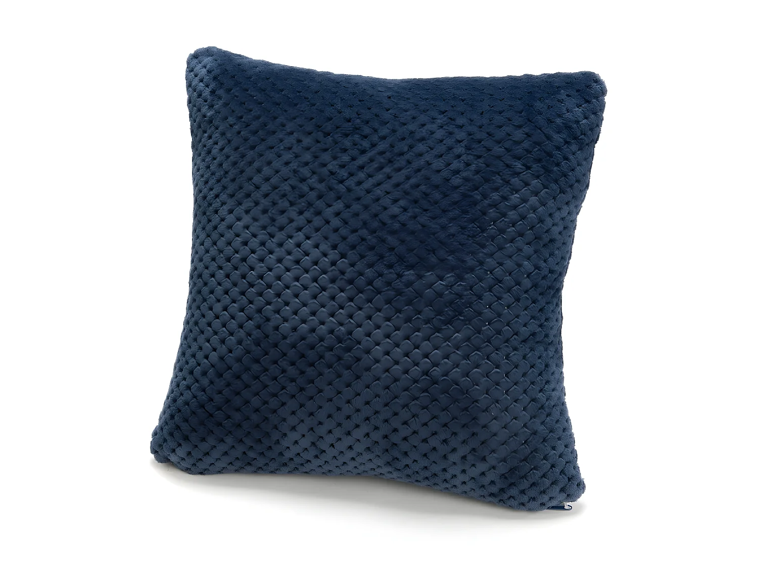 Coussin Damier bleu 40x40