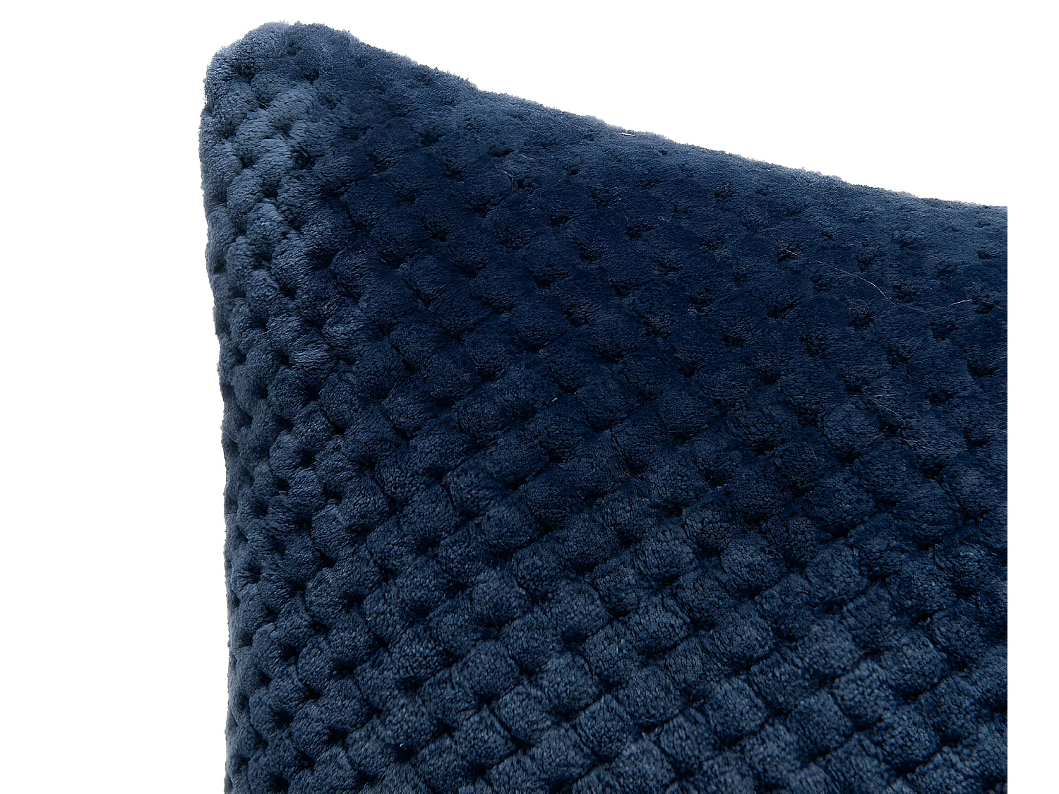 Coussin Damier bleu 40x40