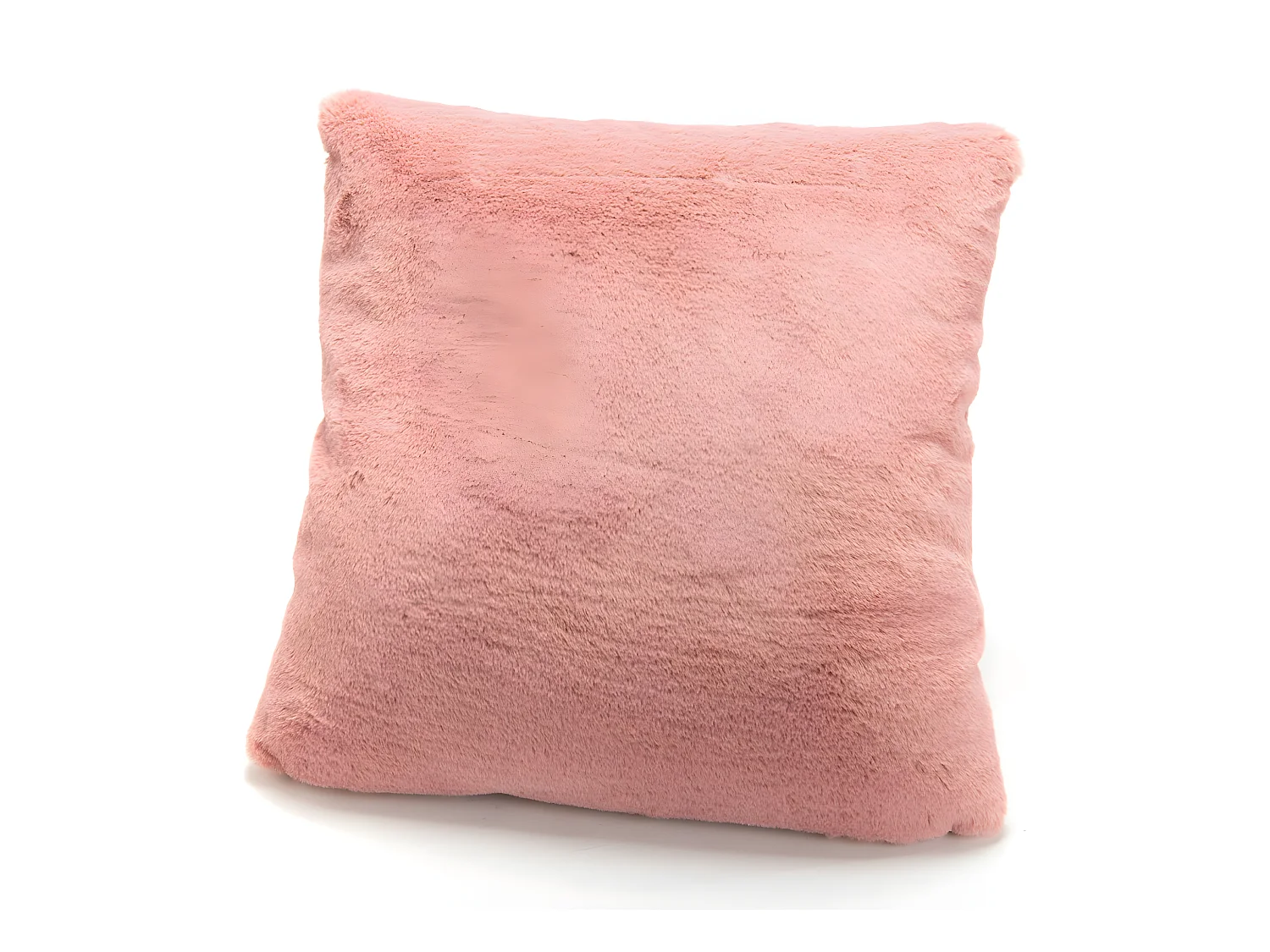 Coussin Luxe rose 50x50