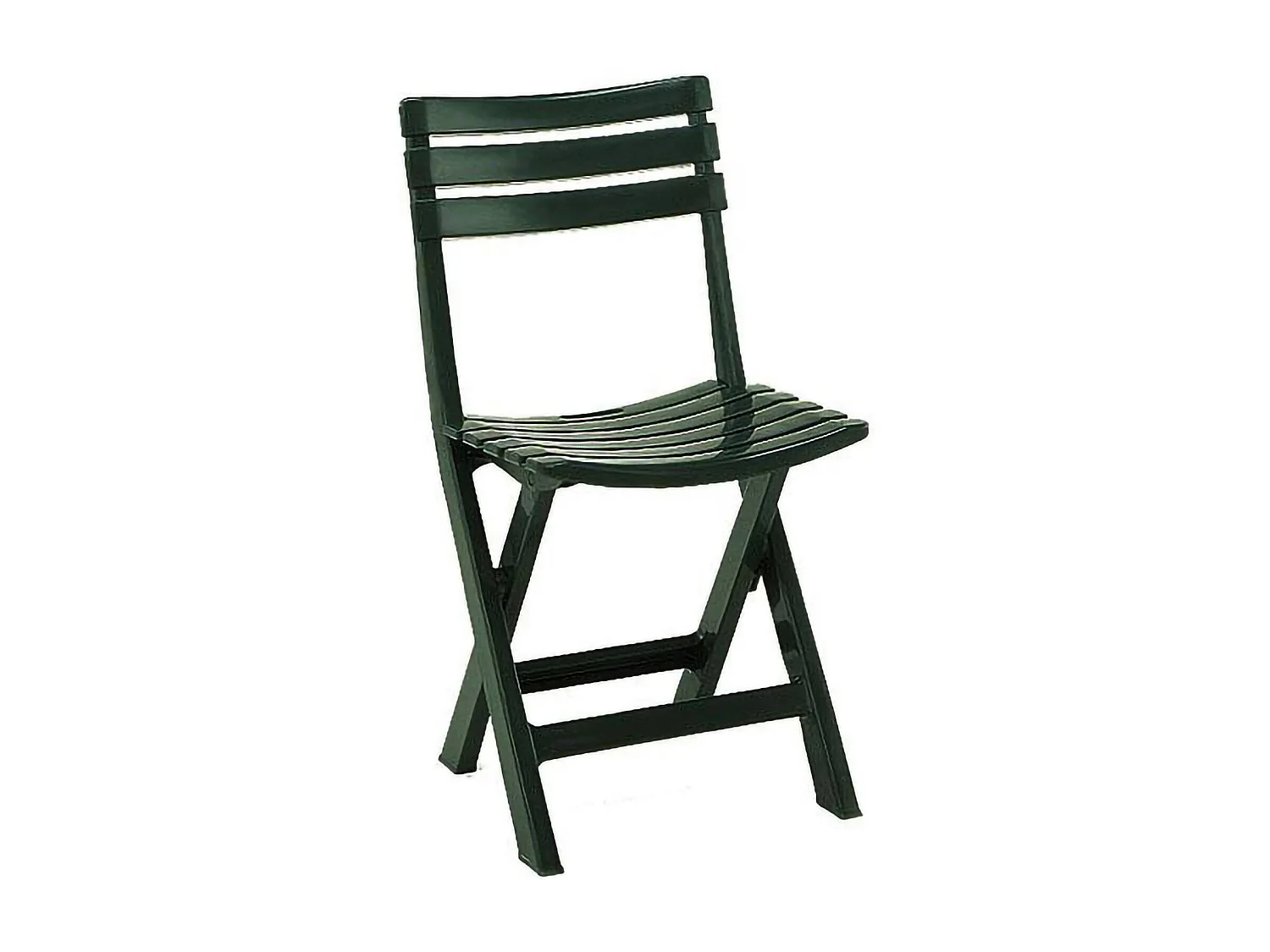 Cadeira de exterior Danzivin, Assento de jardim dobrável, Cadeira para mesa de jantar, Poltrona de exterior, 100% Fabricado em Itália, 44x41h78 cm, Verde