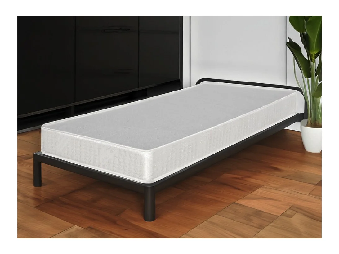 Matelas simple Dabastoflo, matelas en polyuréthane expansé, matelas roulé sous vide, 100% Made in Italy, 80x190h14 cm