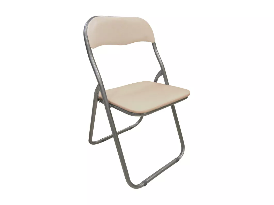 Kauf Unique Stuhl 0, platzsparender Sitz, Besprechungsstuhl, Wartezimmersessel, 43x47h78 cm, Beige