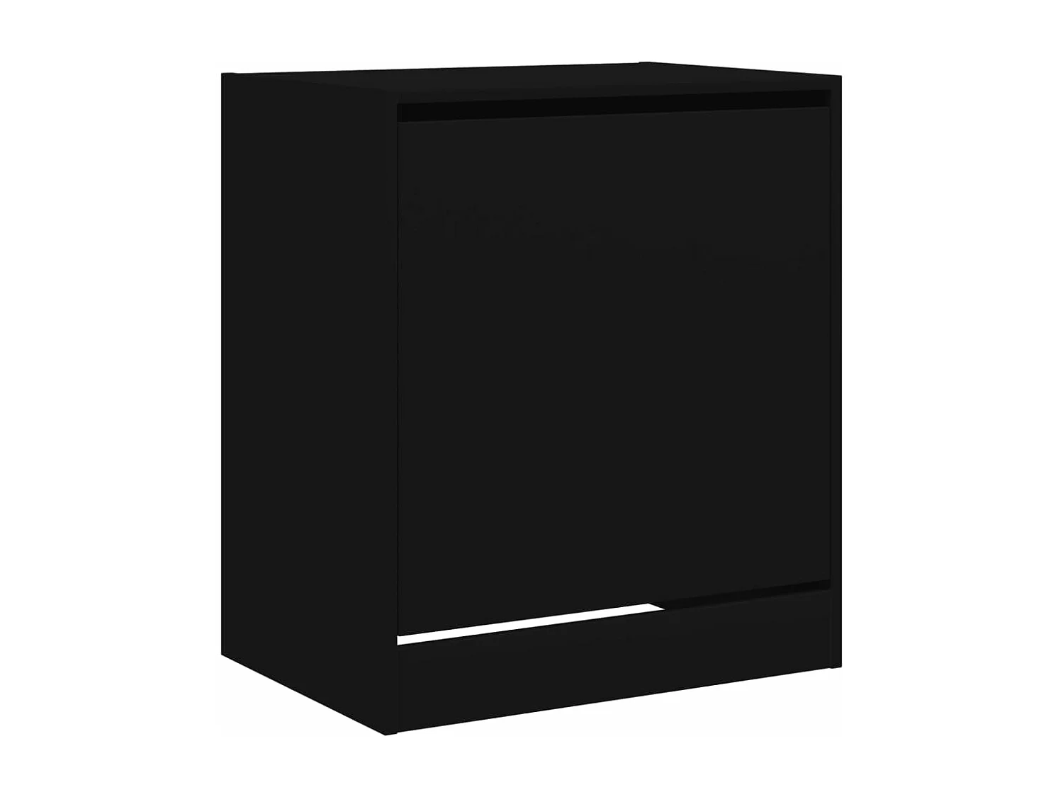 Schuhschrank Schuhregal Schwarz 60x42x69 cm Holzwerkstoff -gkd28863