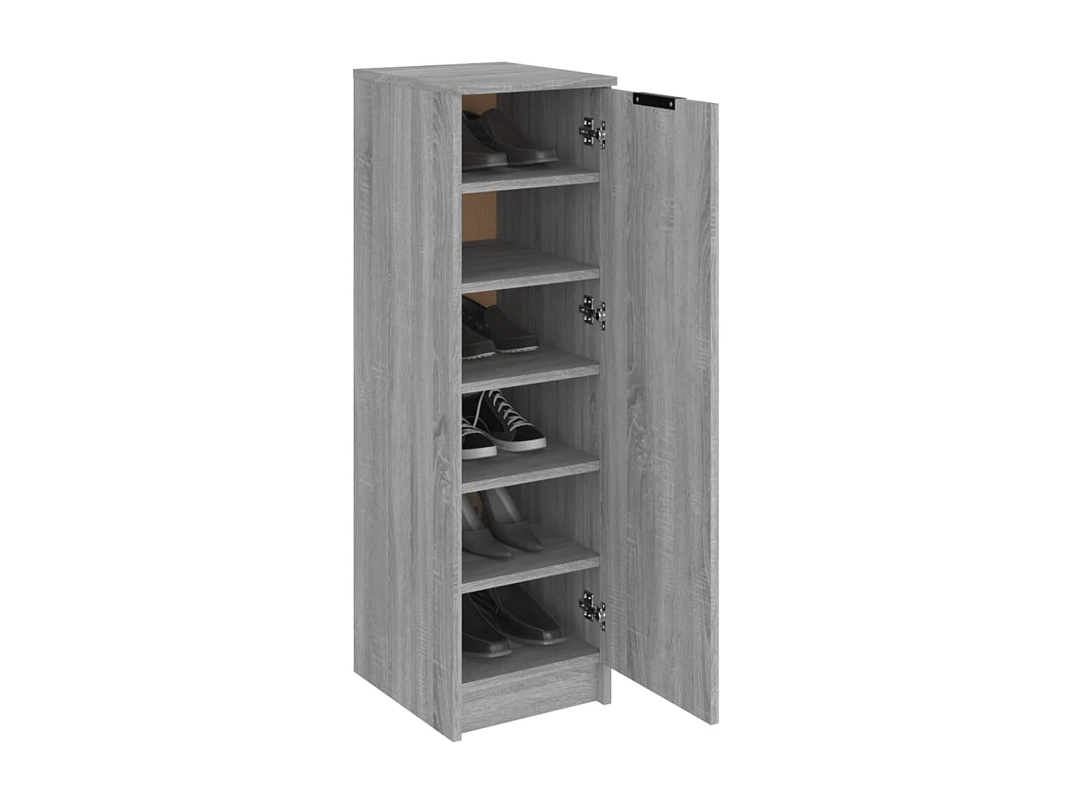 Schuhschrank Schuhregal Grau Sonoma 30x35x100 cm Holzwerkstoff -gkd98329