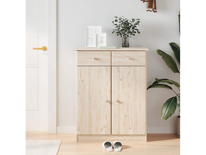 homiuse Scarpiera Miele in Legno Massello di Pino Scarpiera Panca Scarpiera Ingresso Con Seduta Scarpiera Bassa Da Ingresso Scarpiera Salvaspazio Portascarpe Mobile Salotto 60x34x105 cm