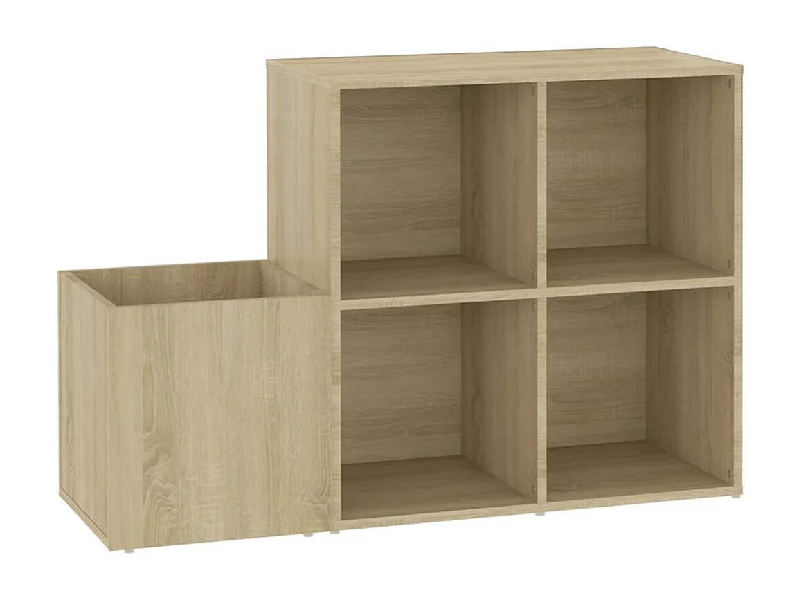 Flur-Schuhschrank Schuhregal Sonoma Eiche 105x35,5x70 cm Holzwerkstoff -gkd81945