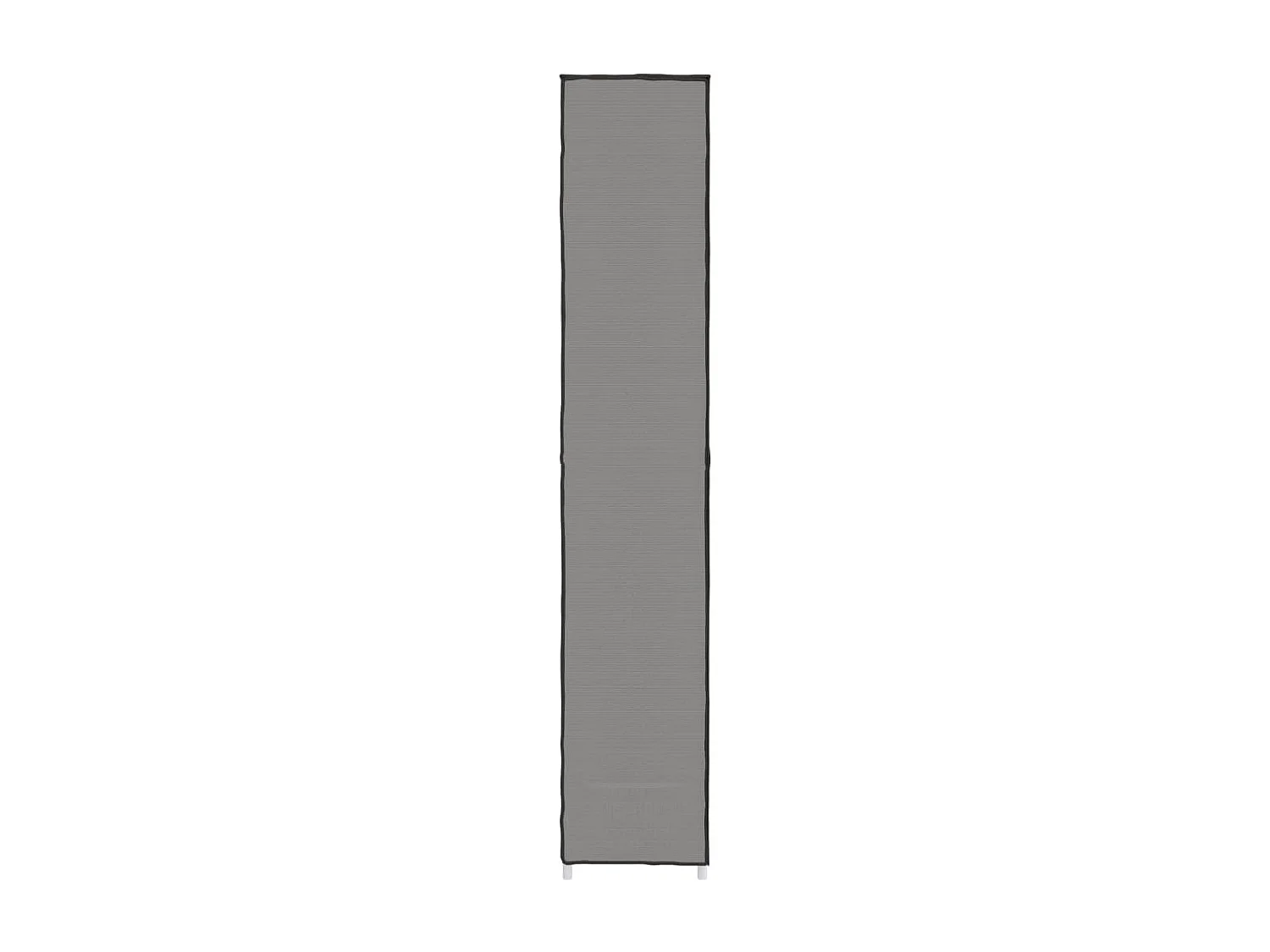 Schuhschrank Schuhregal Grau 60x30x166 cm Stoff -gkd34982
