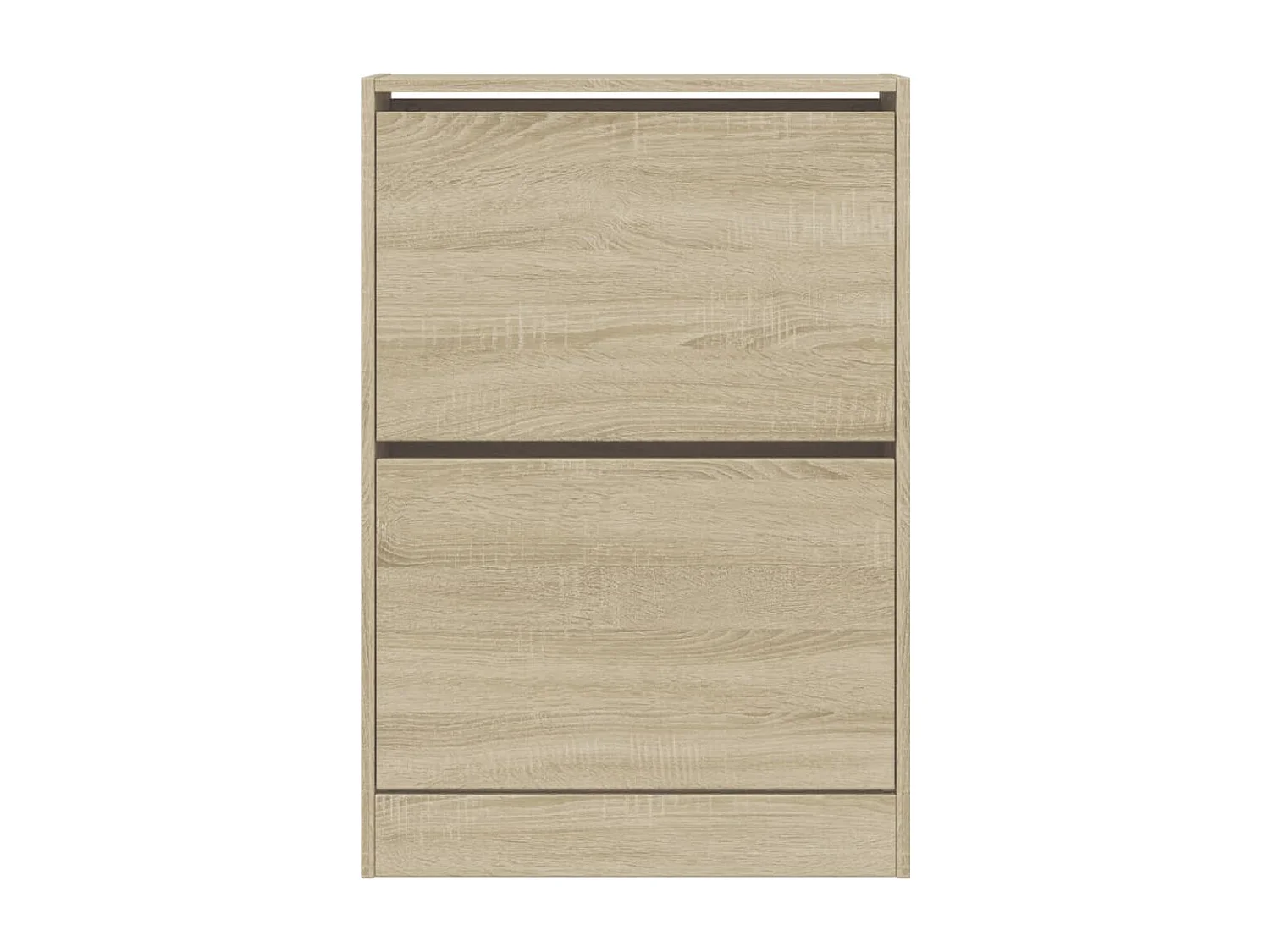 Schuhschrank Schuhregal Sonoma-Eiche 60x21x87,5 cm Holzwerkstoff -gkd80130