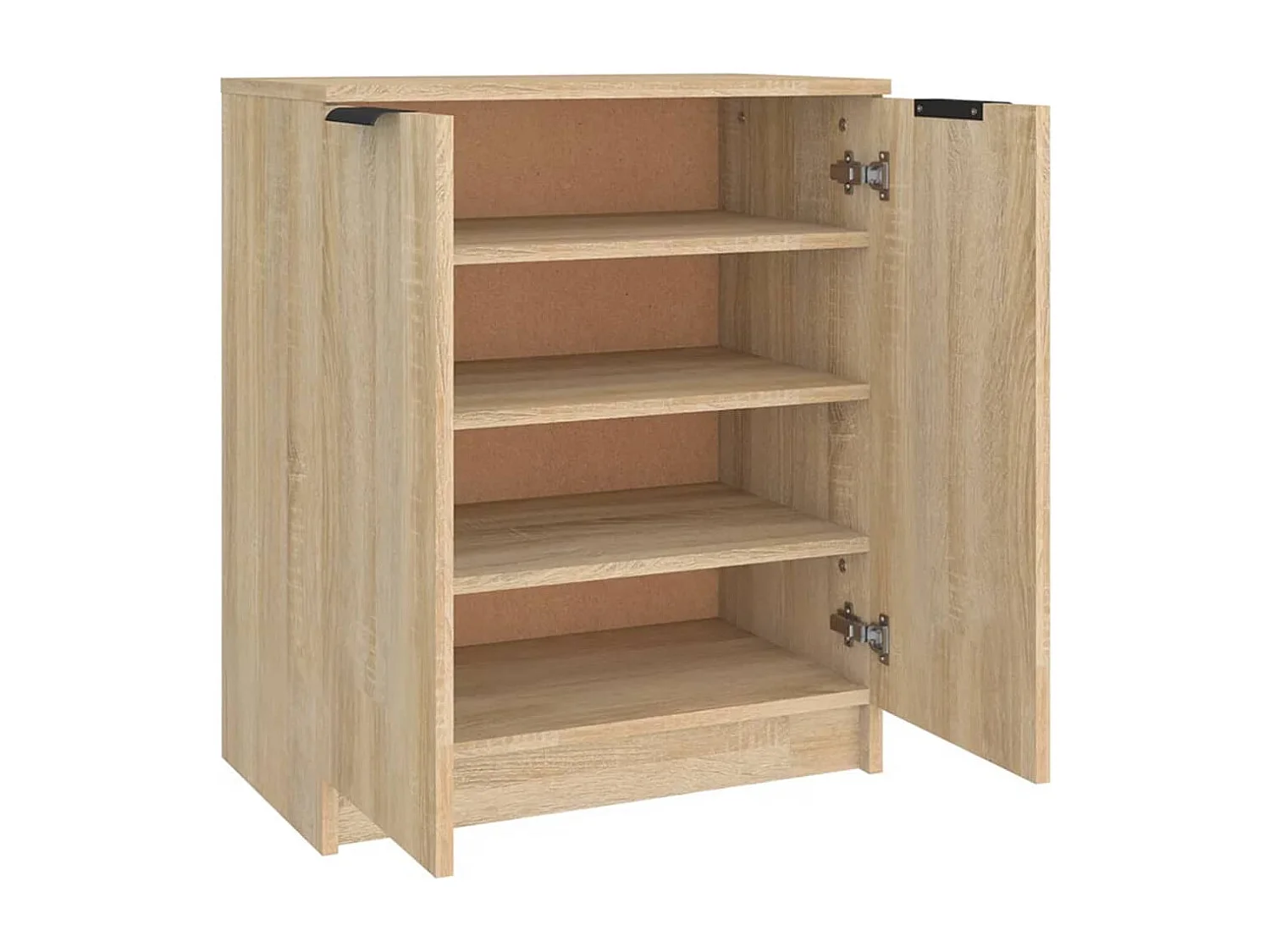 Schuhschrank Schuhregal Sonoma-Eiche 59x35x70 cm Holzwerkstoff -gkd28758