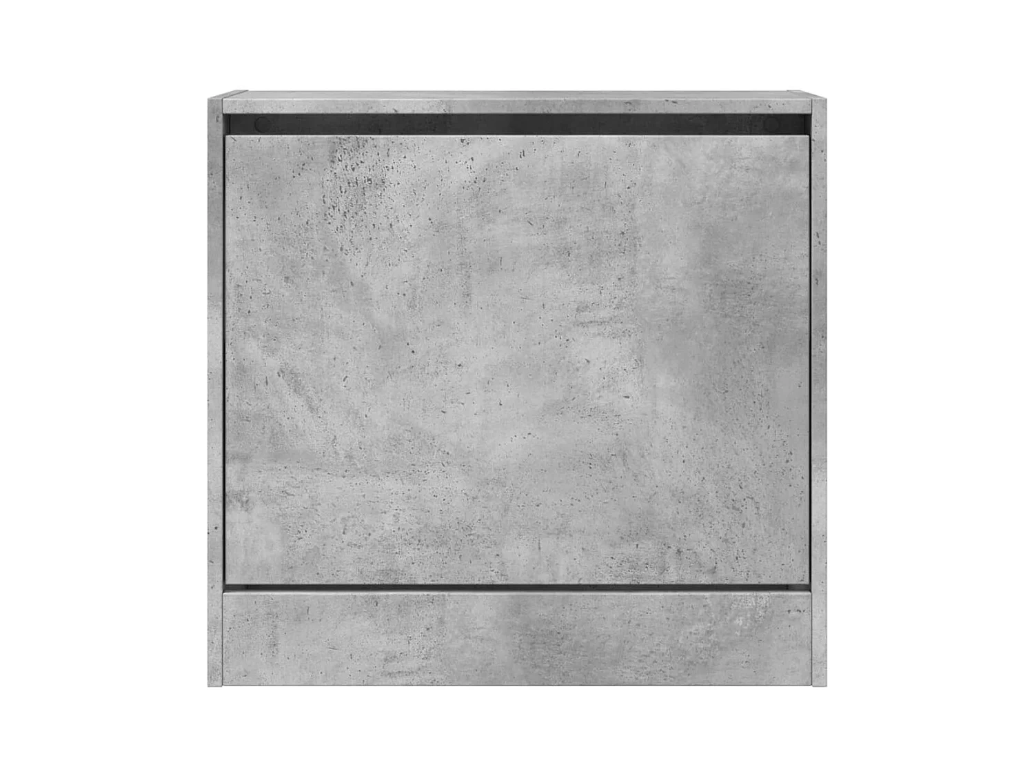 Schuhschrank Schuhregal Betongrau 60x21x57 cm Holzwerkstoff -gkd74415