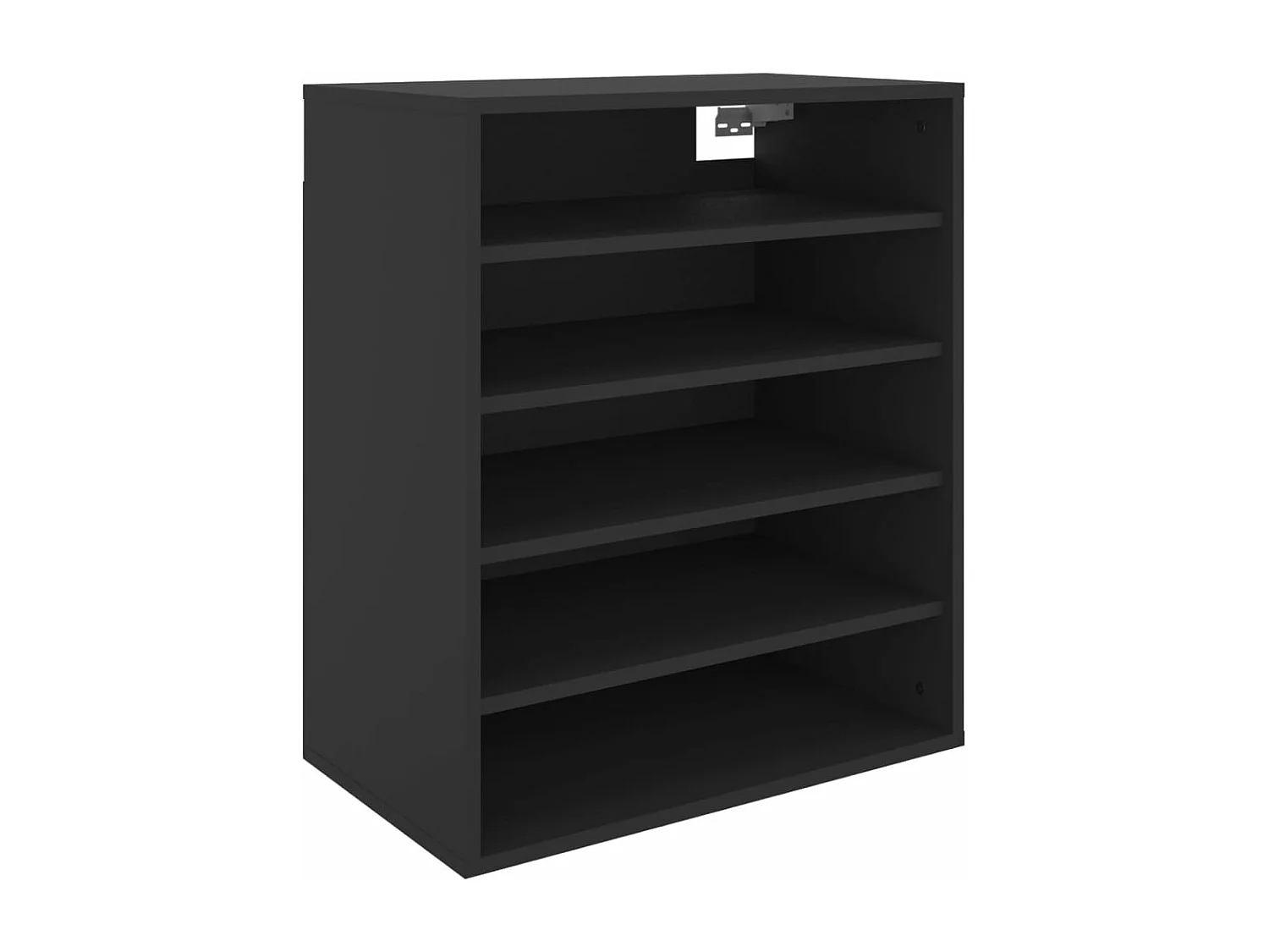 Schuhschrank Schuhregal Schwarz 60x35x70 cm Holzwerkstoff -gkd12245