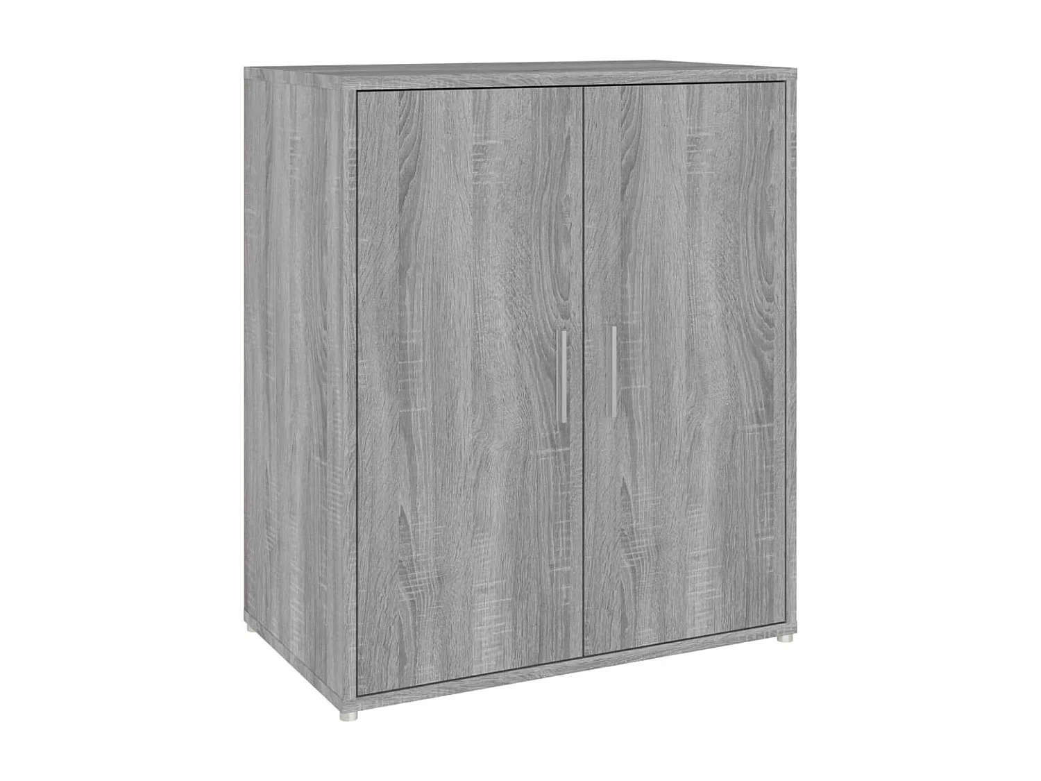 Schuhschrank Schuhregal Grau Sonoma 60x35x70 cm Holzwerkstoff -gkd59334